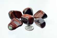 Tiger's Eye, Red Tumbled Stones