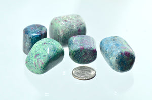 Kyanite, Ruby Tumbled Stones