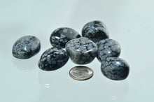 Obsidian, Snowflake Tumbled Stones